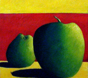 Two apples_Walter Peipke